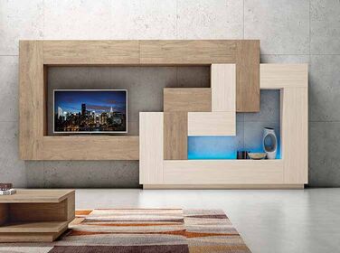 Composición mueble de salón moderno